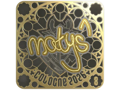 Sticker | MATYS (Gold, Ranked) | Cologne 2026 image