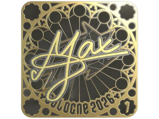 Sticker | max (Gold, Ranked) | Cologne 2026 image