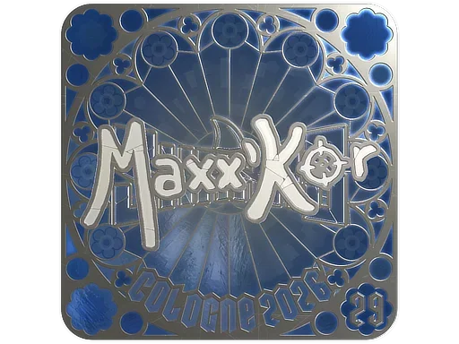 Sticker | maxxkor (Foil, Ranked) | Cologne 2026 image