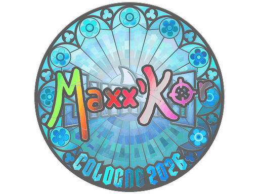 Sticker | maxxkor (Holo) | Cologne 2026 image