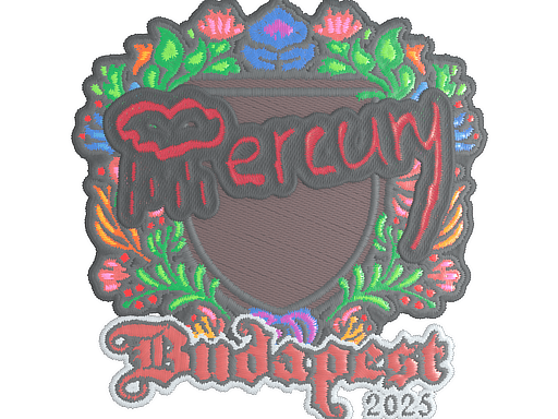 Sticker | Mercury (Embroidered) | Budapest 2025 image