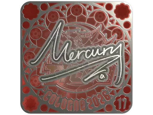 Sticker | Mercury (Foil, Ranked) | Cologne 2026 image