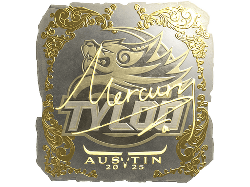 Sticker | Mercury (Gold) | Austin 2025 image