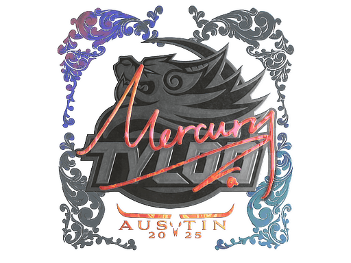 Sticker | Mercury (Holo) | Austin 2025 image