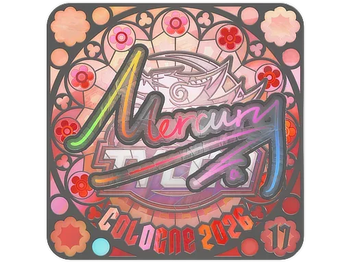 Sticker | Mercury (Holo, Ranked) | Cologne 2026 image