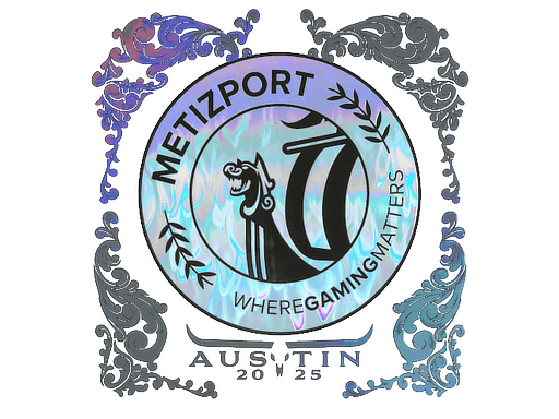 Sticker | Metizport (Holo) | Austin 2025 image