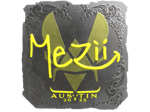 Sticker | mezii (Foil) | Austin 2025 image