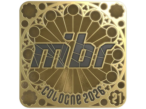 Sticker | MIBR (Gold, Ranked) | Cologne 2026 image