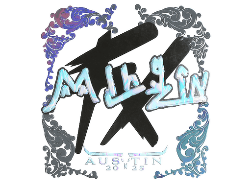 Sticker | mlhzin (Holo) | Austin 2025 image