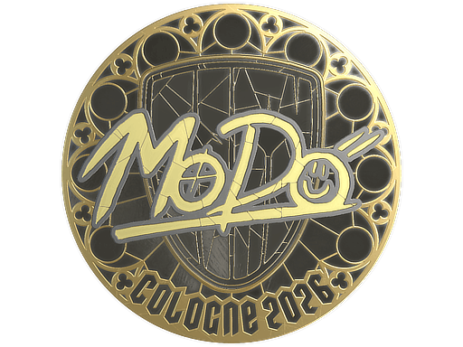 Sticker | MoDo (Gold) | Cologne 2026 image
