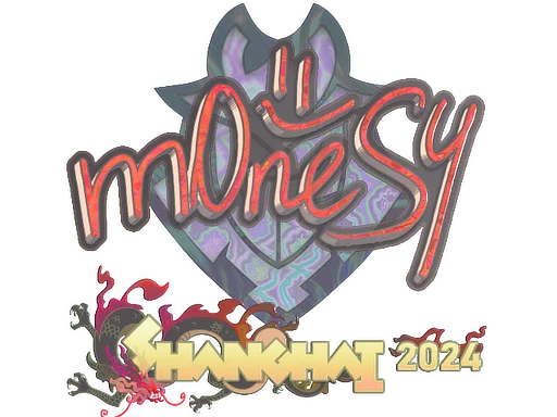 Sticker | m0NESY (Holo) | Shanghai 2024 image