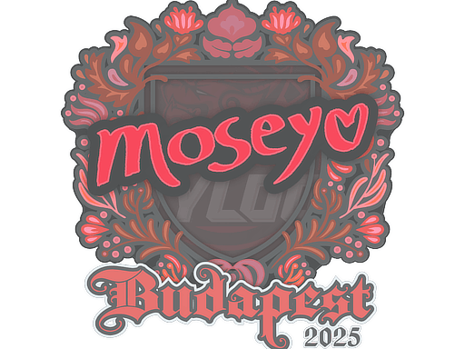 Sticker | Moseyuh | Budapest 2025 image