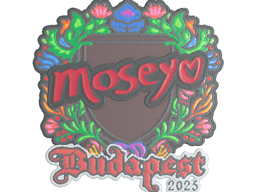 Sticker | Moseyuh (Embroidered) | Budapest 2025 image