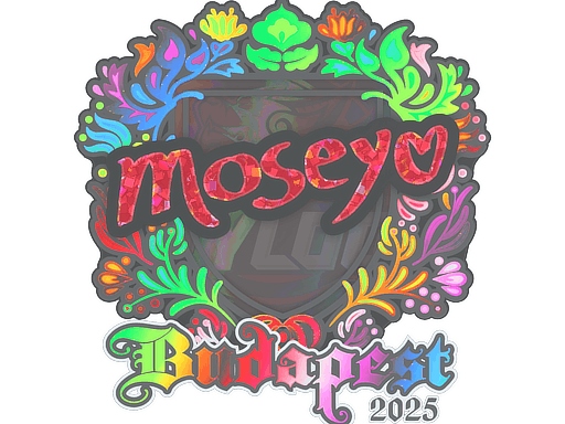 Sticker | Moseyuh (Holo) | Budapest 2025 image