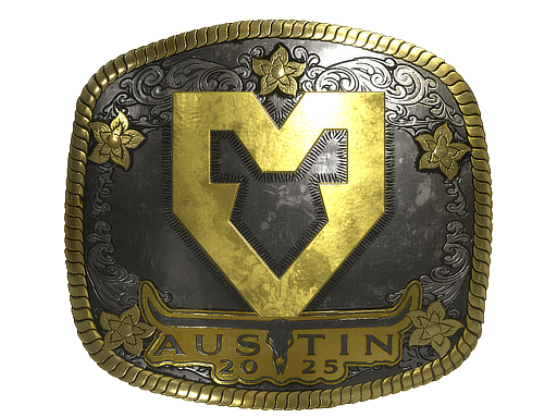 Sticker | MOUZ (Gold) | Austin 2025 image