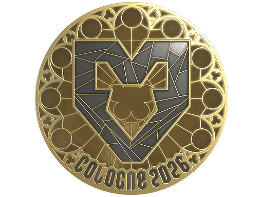 Sticker | MOUZ (Gold) | Cologne 2026 image