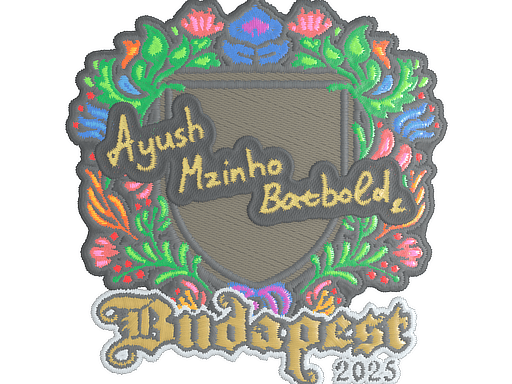 Sticker | mzinho (Embroidered) | Budapest 2025 image