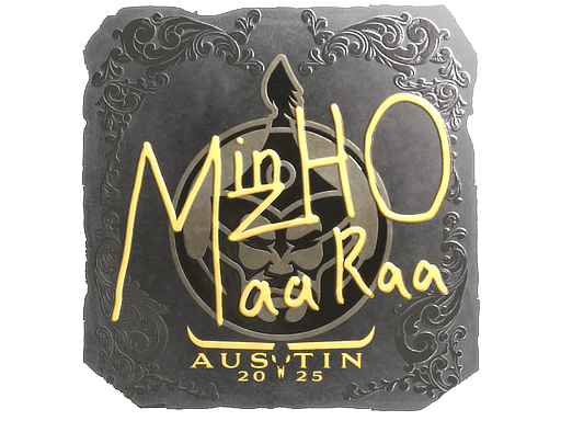 Sticker | mzinho (Foil) | Austin 2025 image