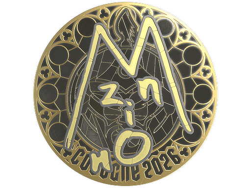 Sticker | mzinho (Gold) | Cologne 2026 image