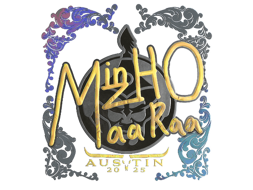 Sticker | mzinho (Holo) | Austin 2025 image