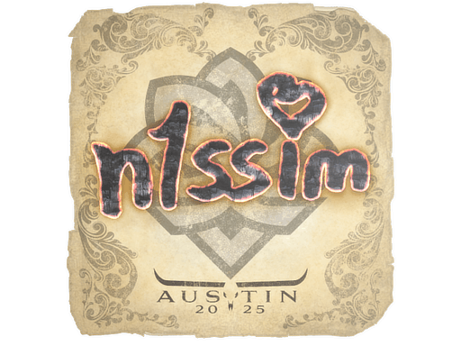 Sticker | n1ssim | Austin 2025 image