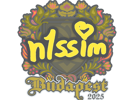 Sticker | n1ssim | Budapest 2025 image