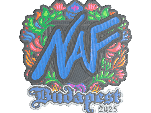 Sticker | NAF (Embroidered) | Budapest 2025 image