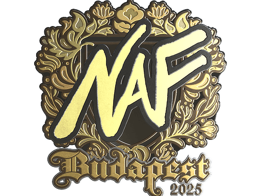 Sticker | NAF (Gold) | Budapest 2025 image