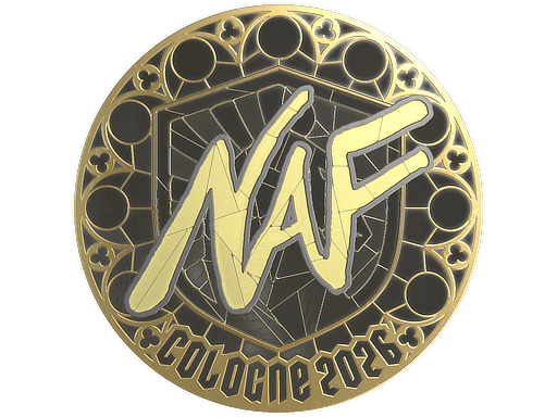 Sticker | NAF (Gold) | Cologne 2026 image