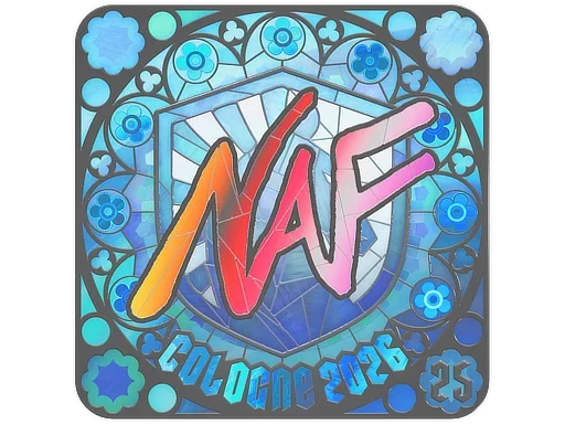 Sticker | NAF (Holo, Ranked) | Cologne 2026 image