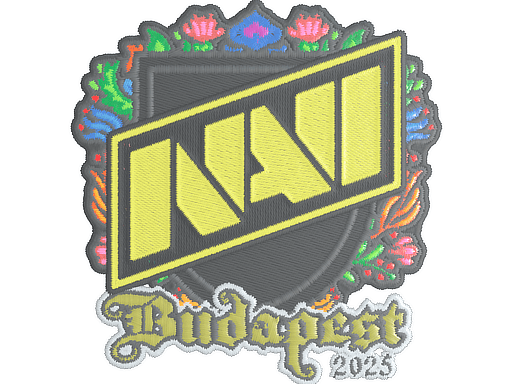 Sticker | Natus Vincere (Embroidered) | Budapest 2025 image