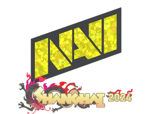 Sticker | Natus Vincere (Glitter) | Shanghai 2024 image