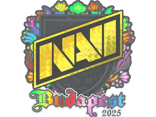 Sticker | Natus Vincere (Holo) | Budapest 2025 image