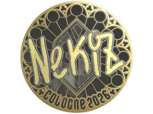 Sticker | NEKiZ (Gold) | Cologne 2026 image
