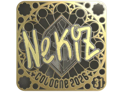Sticker | NEKiZ (Gold, Ranked) | Cologne 2026 image