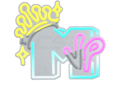 Sticker | Neon MVP (Lenticular) image