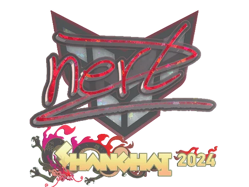 Sticker | NertZ (Glitter) | Shanghai 2024 image