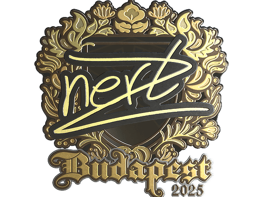 Sticker | NertZ (Gold) | Budapest 2025 image