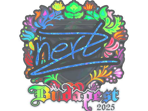 Sticker | NertZ (Holo) | Budapest 2025 image