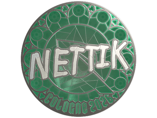 Sticker | nettik (Foil) | Cologne 2026 image