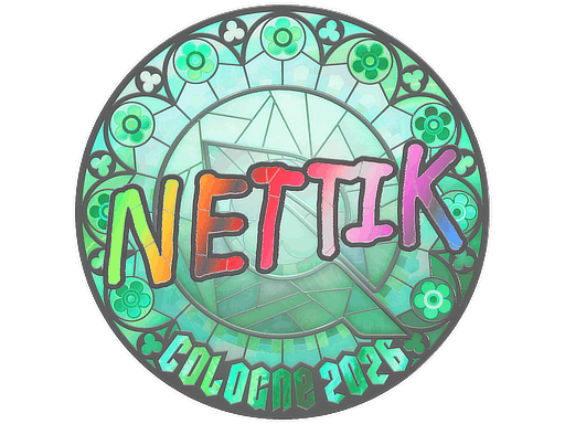 Sticker | nettik (Holo) | Cologne 2026 image