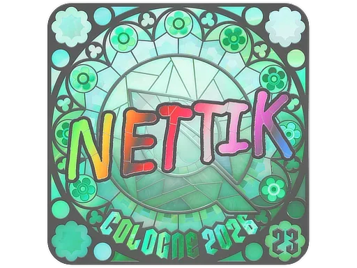 Sticker | nettik (Holo, Ranked) | Cologne 2026 image