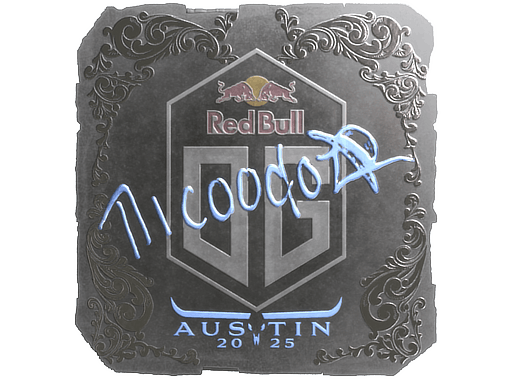 Sticker | nicoodoz (Foil) | Austin 2025 image