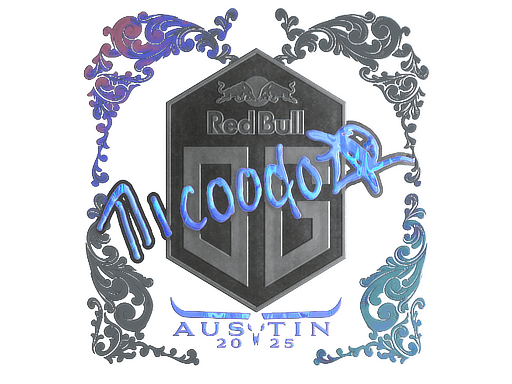 Sticker | nicoodoz (Holo) | Austin 2025 image