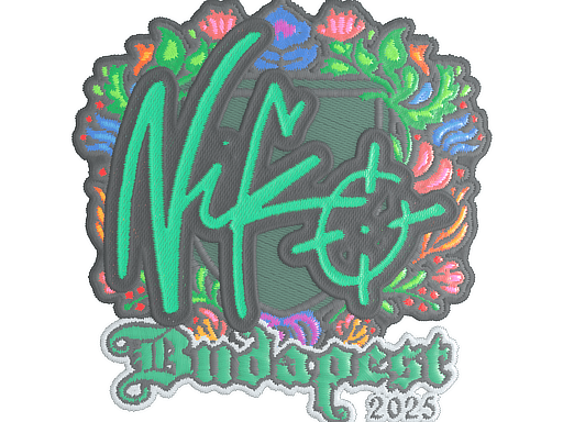 Sticker | NiKo (Embroidered) | Budapest 2025 image
