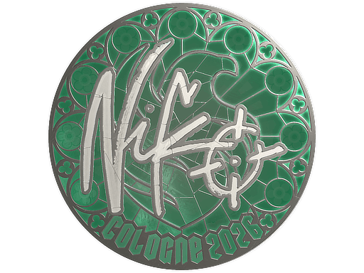 Sticker | NiKo (Foil) | Cologne 2026 image