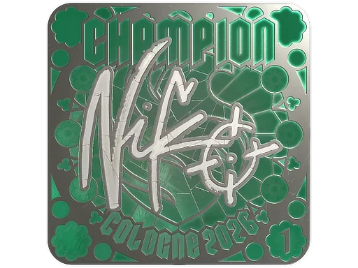 Sticker | NiKo (Foil, Ranked) | Cologne 2026 image