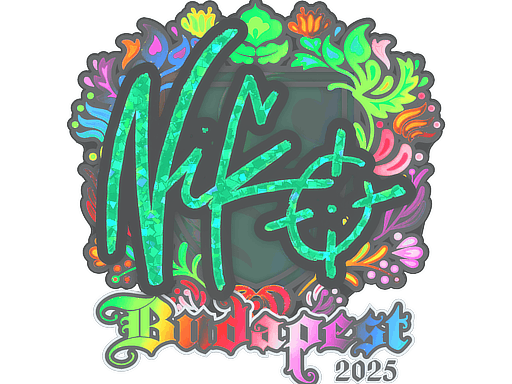 Sticker | NiKo (Holo) | Budapest 2025 image
