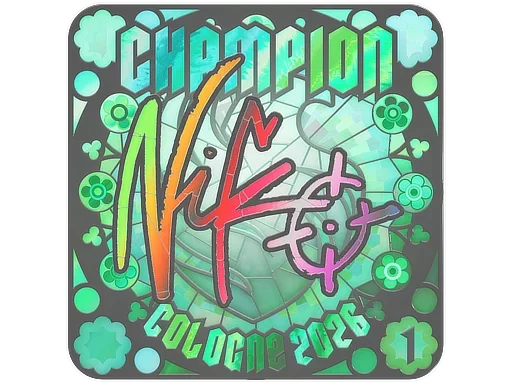 Sticker | NiKo (Holo, Ranked) | Cologne 2026 image