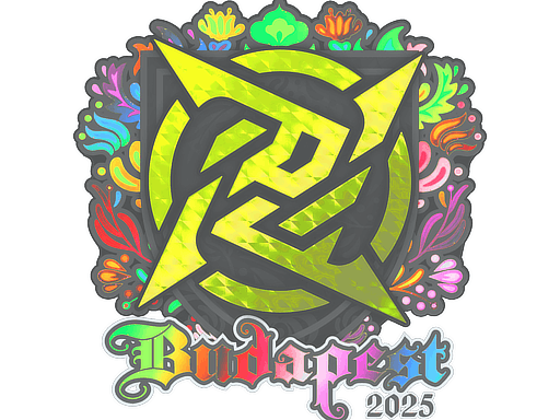 Sticker | Ninjas in Pyjamas (Holo) | Budapest 2025 image